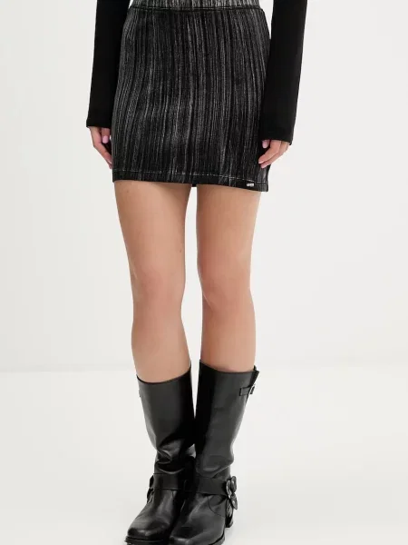 Guess Originals spódnica czarny mini ołówkowa szara