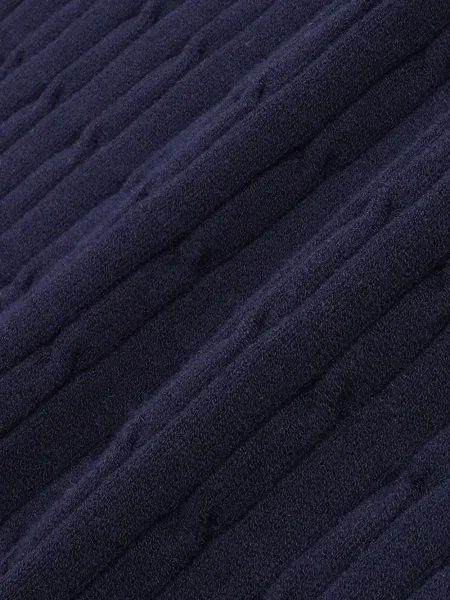 Polo Sporty & Rich tricotate albastru