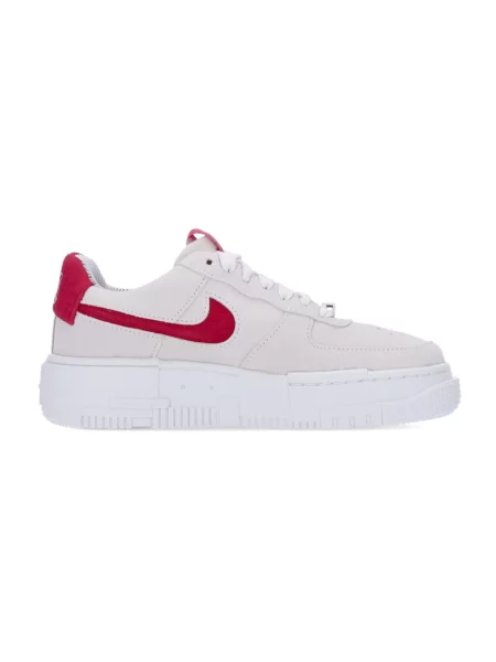 Sneakersy Nike zamszowe białe