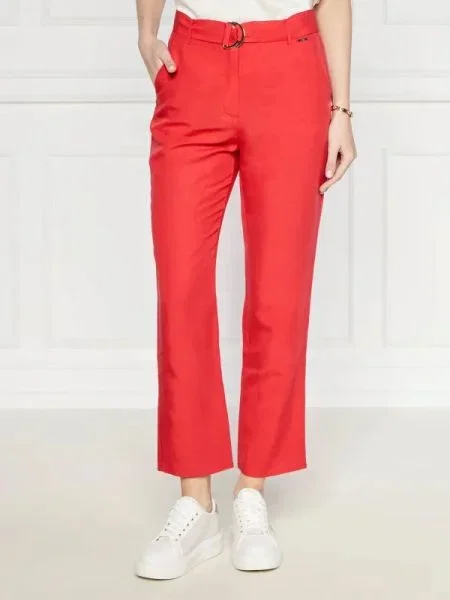 Liu Jo Pantaloni chino + | cu adaos de in roșu