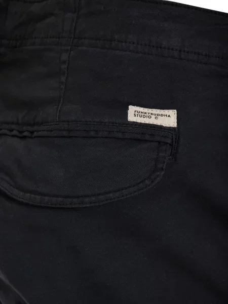 Funky Buddha Pantaloni cu negru