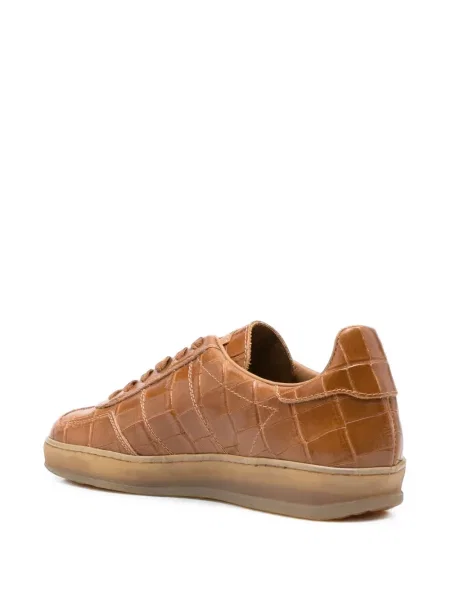 Sneakers Liviana Conti με κορδόνια με δαντέλα καφέ