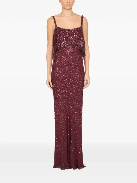 Lung rochie Jenny Packham roșu
