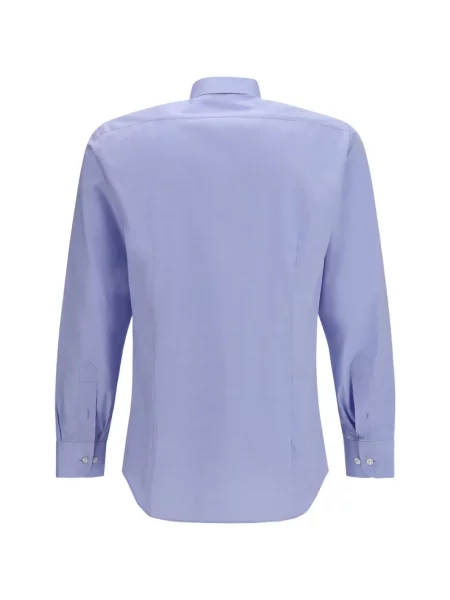 Cămașă Etro cu broderie albastru