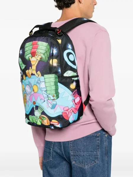 Rucsac Sprayground cu imagine negru