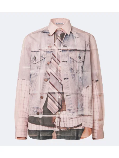 Cămașă Acne Studios din poplin