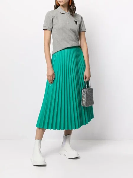 Polo marškinėliai Comme Des Garçons Play pilka
