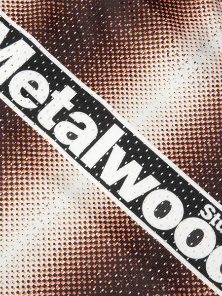 Marškinėliai Metalwood Studio oranžinė