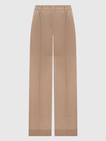 Брюки Brunello Cucinelli коричневые