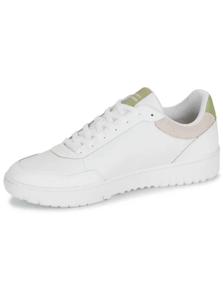 Sneakerși Tommy Hilfiger din piele alb