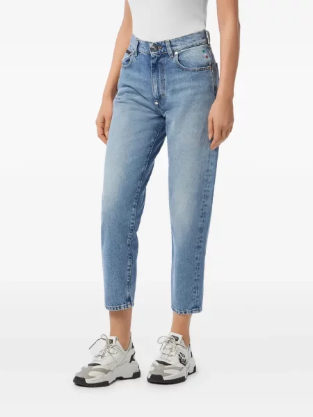 Cropp blugi conici Philipp Plein albastru