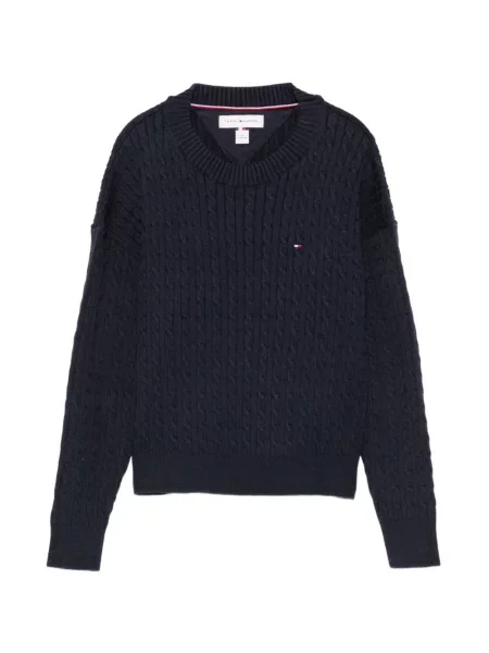 Sweter dziecięcy Tommy Hilfiger niebieski