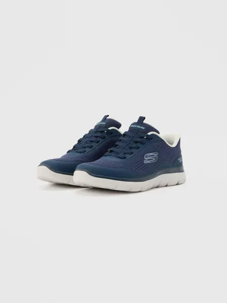 SKECHERS Nízke tenisky SUMMITS LEYTER námornícka / dymovo modrá