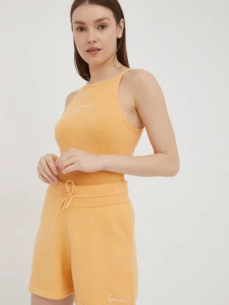 Karl Kani Pantaloni portocaliu