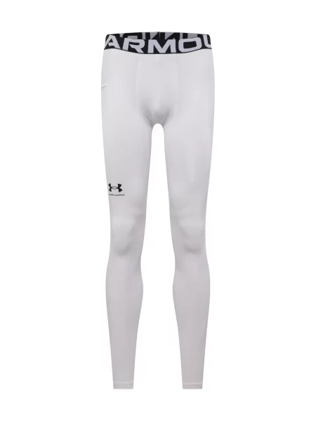 UNDER ARMOUR Sportovní kalhoty černá bílá