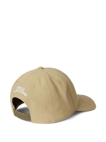 Pletene sportske kratke hlače Polo Ralph Lauren s printom bijela