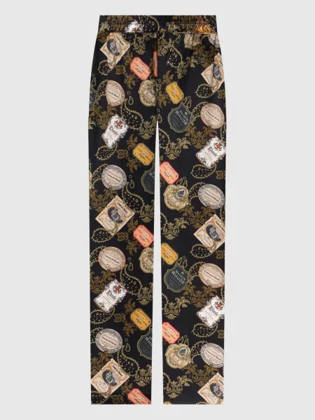 Штани з принтом BANDANA Rhude чорні