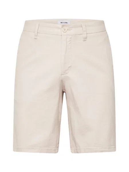 Only & Sons Pantaloni eleganți Mark argintiu gri