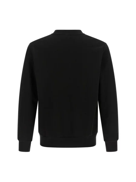 Bluza Lacoste z długim rękawem polarowa czarna