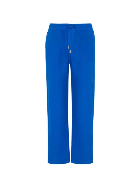 Pantaloni Vilebrequin de in cu cordon albastru