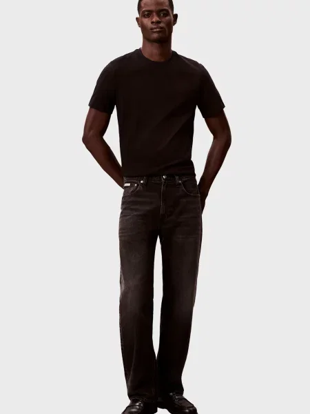 Класична футболка Calvin Klein Jeans чорна