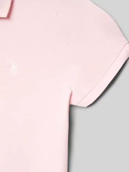 Koszulka polo Polo Ralph Lauren z logo różowa