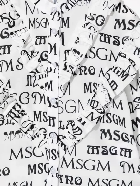 Dětska košile Msgm bílá