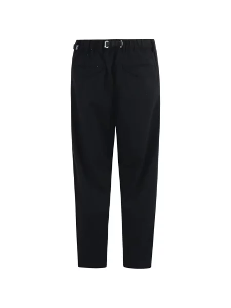Pantaloni White Sand cu cataramă alb