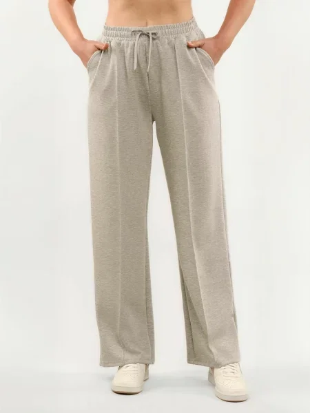 Liberte Essentiel Pantaloni Henny amestecat gri