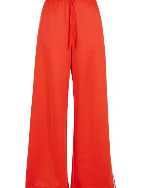 Urban Classics Pantaloni roșu orange alb