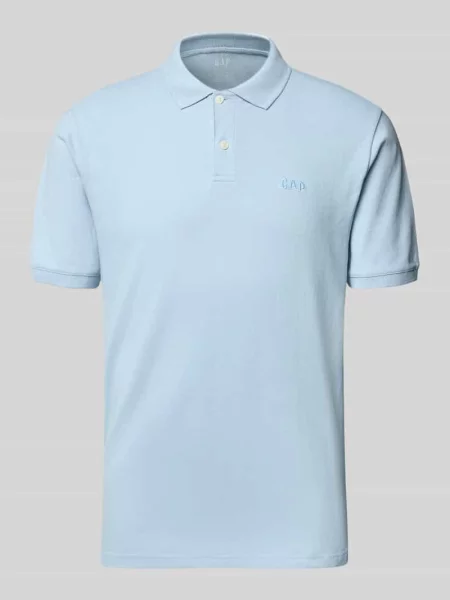 Koszulka polo o kroju slim fit z naszywanym logo Gap
