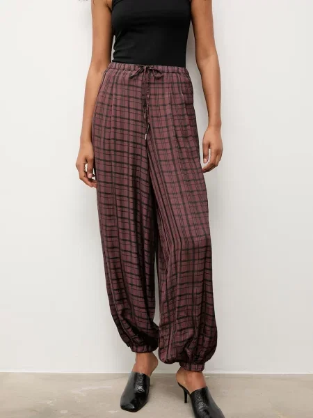 Answear.LAB pantaloni pentru femei maro