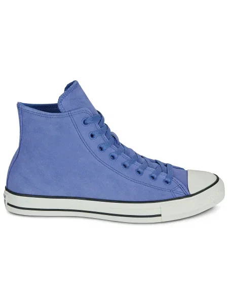 Pantofi Converse din piele de căprioară albastru