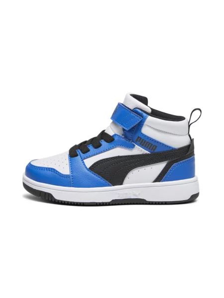 Puma Vysoké Sneakersy Rebound v6 modrá/ bílá/ černá bílé