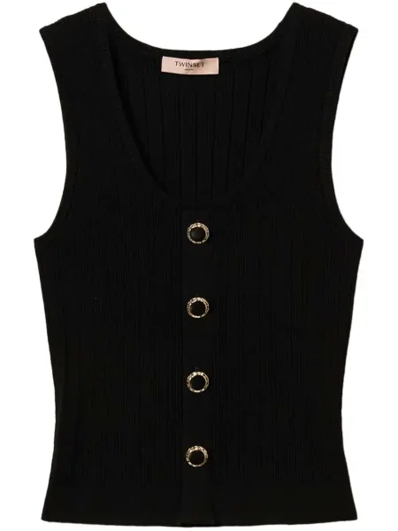 Top Twinset tricotate negru