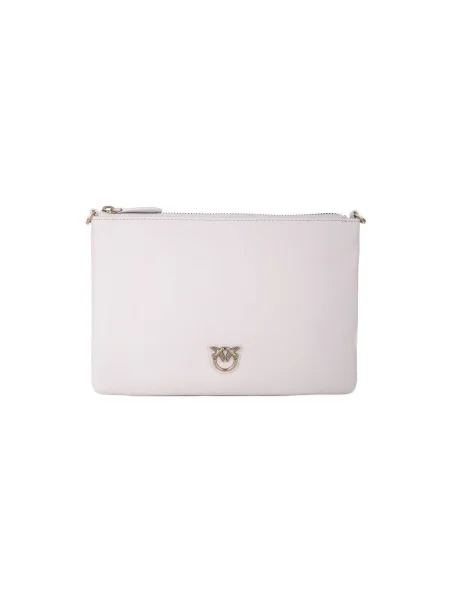 PINKO Geantă Flat Classic PE 23 PCPL Écru alb