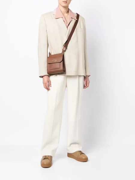 Geanta de piele Mulberry din piele maro