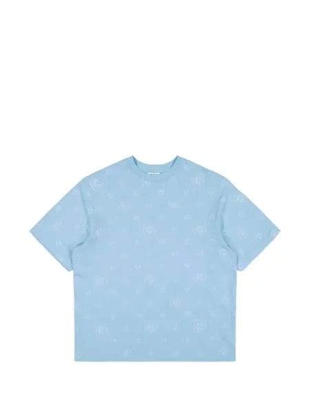 Tricou Casablanca din jacard albastru