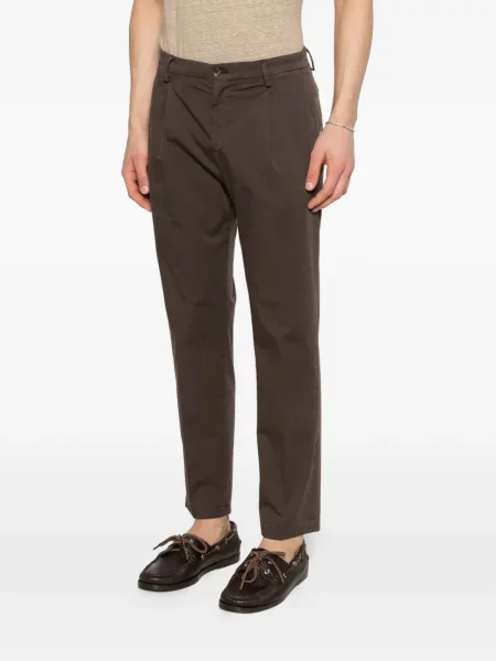 Pantaloni Briglia 1949 plisate maro