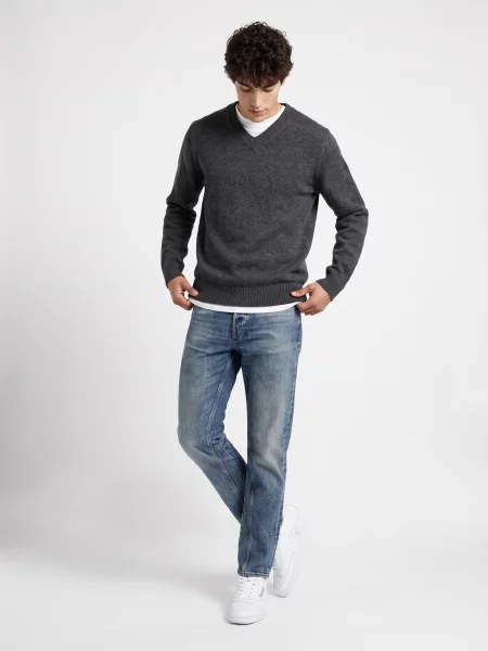 Blugi conici G-star Raw conici albastru
