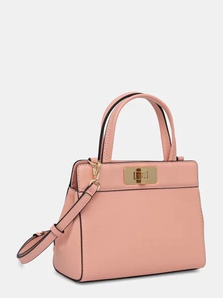 Ročna torba Tommy Hilfiger Th Modern Mini Satchel Svetlo rožnata roza