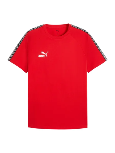 PUMA Tricou funcțional roșu alb