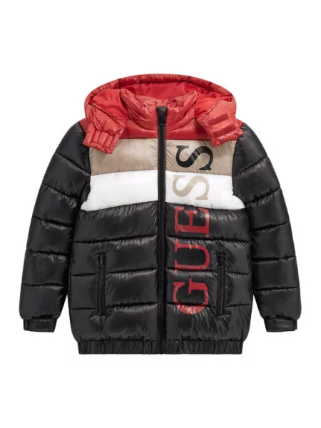 Guess Zimska jakna črna