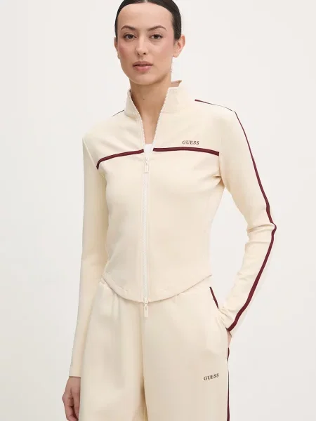 Guess bluza rozpinana JASMINE beżowa