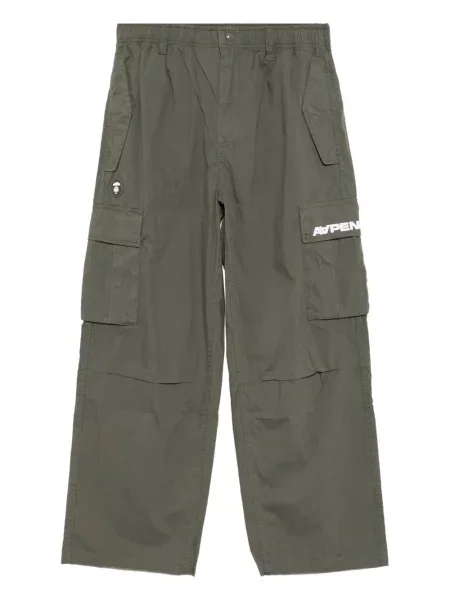 Pantaloni Aape By A Bathing Ape verde