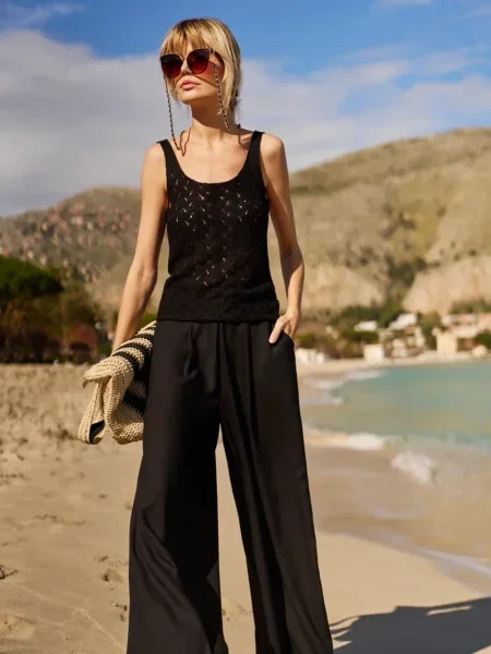 Pantaloni Marisse negru