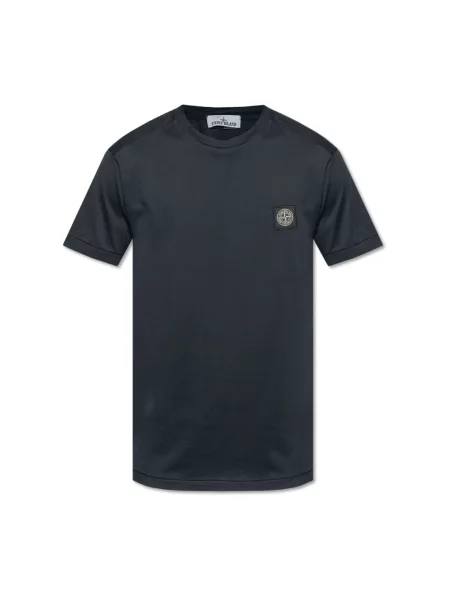Koszulka Stone Island z kamieniami niebieska