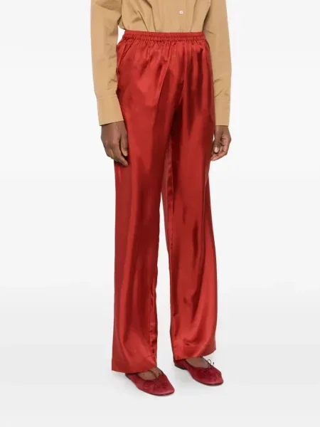 Pantaloni Loulou De Saison roșu