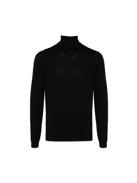 Sweter z golfem Goes Botanical czarny
