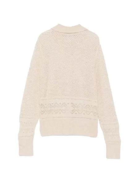 Gulerat cardigan D.exterior tricotate